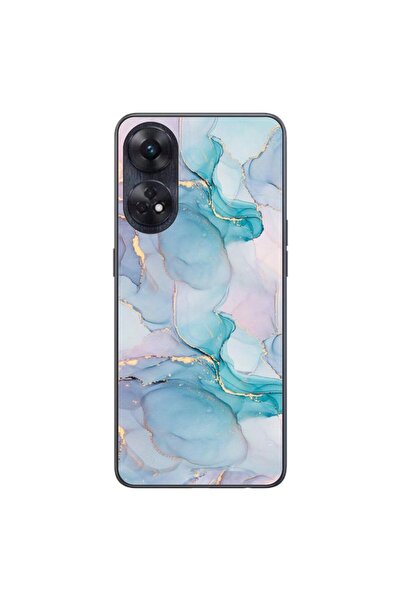 OEM Θήκη συμβατή με Oppo Reno8 T 4G Σιλικόνης TPU με αφηρημένο σχέδιο ακουαρέ...