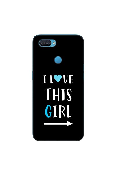 OEM Husa compatibila cu Oppo A12 Silicon Gel Tpu Model Cupluri I love This Girl