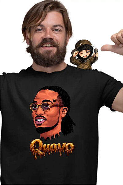 OEM Tricou Barbati Quavo Party Rap Trap Vibe