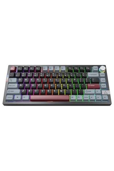 MONTECH Tastatură mecanică MKey PRO cu switch-uri galbene Darkness, Wireless,...