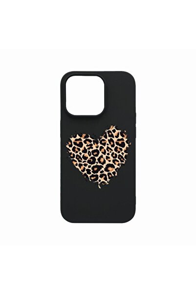 bestcase Калъф, съвместим с Realme C31, Леопардово сърце, Устойчив на износва...