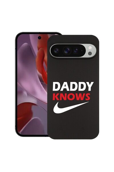 bestcase Husă pentru Google Pixel 9 Pro XL, Daddy Knows, Silicon subțire de 0...