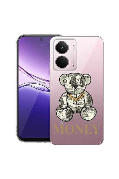 bestcase Husă pentru Realme P3 cu design Ursuleț de pluș și Bani, din silicon...