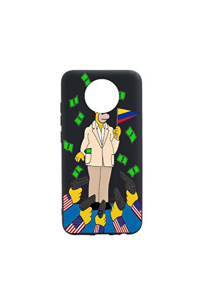 bestcase Θήκη σιλικόνης Narcos Simpson, συμβατή με το τηλέφωνο Nokia C10, ανθ...