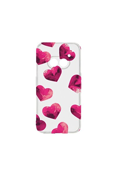 bestcase Θήκη Διαφανής Σιλικόνη 2MM, Συμβατή με Nothing Phone 2a, Σχέδιο Καρδ...