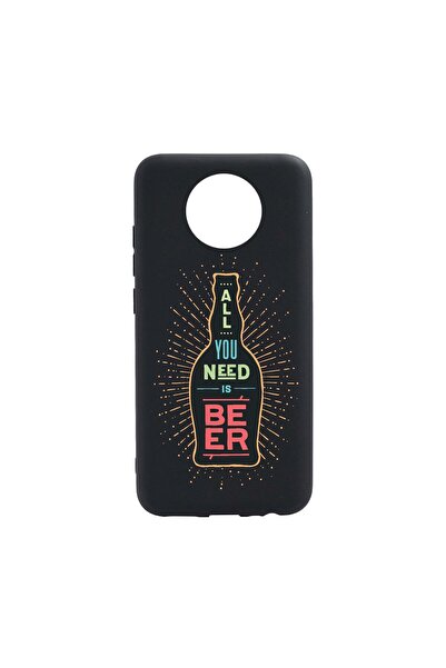 bestcase Husa Silicon Compatibila cu Nokia 5.4, All You Need Is Beer, reziste...
