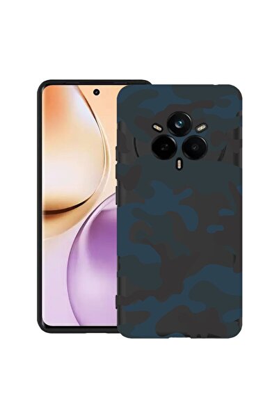 bestcase ¬Æ Husa pentru Realme 14 Pro 5G, Camouflage, Slim Silicon 0.8MM, Ant...