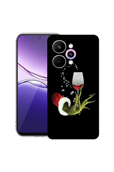bestcase ¬Æ Husa Clear Slim Silicon Compatibila cu Realme 15 / 15 Pro, Xmas G...