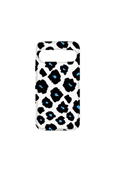 bestcase ¬Æ Husa Clear Silicon 2MM, Compatibila Cu Google Pixel 9 Pro, Blue L...