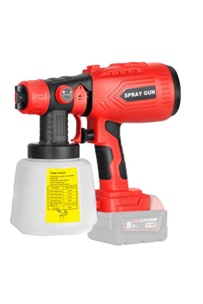 Choice Red 200W For Milwaukee M18 Cordless HVLP Paint Sprayer Brushless Motor...