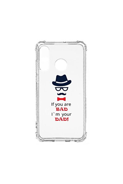 bestcase Husa Anti Shock Silicon Compatibila Cu Huawei P30 Lite, Bad Dad, Mil...