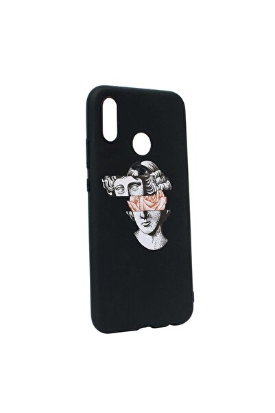 bestcase Husa de protectie Statue Rose, pentru Huawei P20 Lite, rezistenta la...