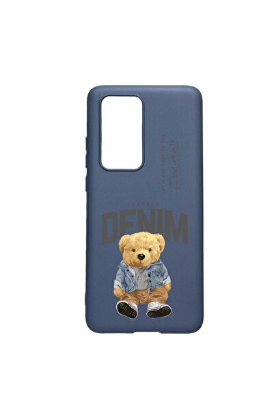 bestcase Husa Silicon, Compatibila Cu Huawei P Smart 2021, Denim Style - Tedd...