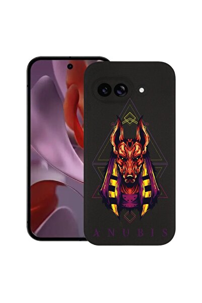 bestcase ¬Æ Husa pentru Google Pixel 9a, Mythology Anubis, Slim Silicon 0.8MM...