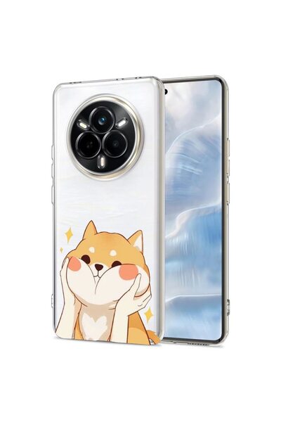 bestcase Husa pentru Realme 14 Pro 5G, BestCase¬Æ Clear Silicon 2MM, Emoji - ...