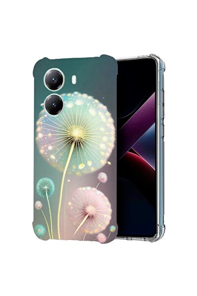 bestcase Съвместим калъф за Poco X7 Pro 5G, Удароустойчив 1.5ММ, Зелен глухар...