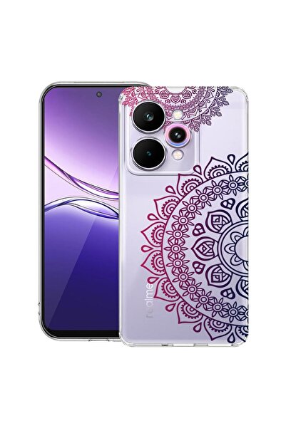 bestcase ¬Æ Husa Clear Slim Silicon Compatibila cu Realme 15 / 15 Pro, Lace N...