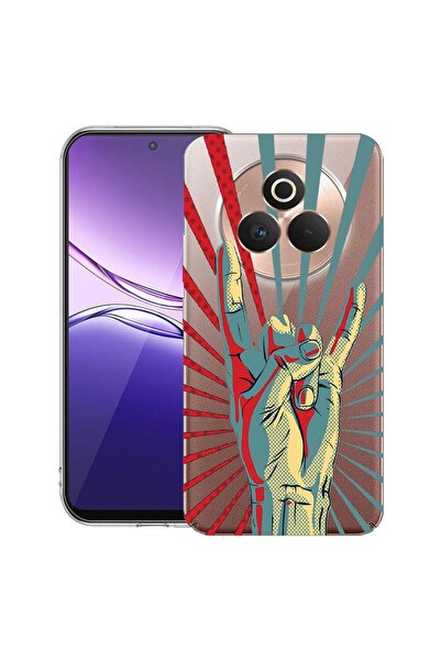 bestcase ¬Æ Husa pentru Realme P3 Pro cu Design Rock Festival, Clear Slim Sil...