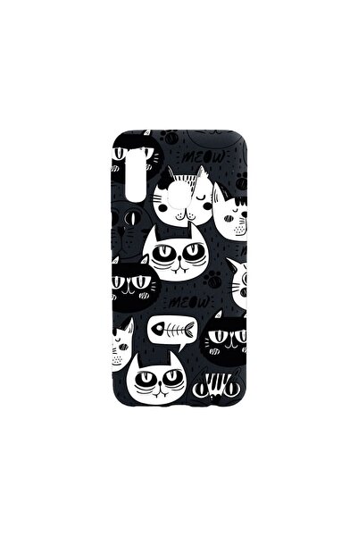 bestcase Λεπτή Θήκη Σιλικόνης 0.8MM, Συμβατή με Huawei P30 Lite, Cool Cats, Α...