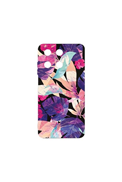 bestcase Husa BestCase® Silicon Premium, Compatibilă cu Realme 11 4G, Flori T...