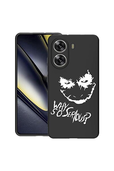 bestcase Калъф за Poco X7 Pro 5G, Защо толкова сериозен?, Тънък силиконов 0.8...