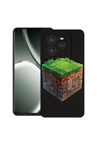 bestcase ¬Æ Husa pentru Realme GT 7 Pro cu Design Minecraft World, TPU Mat Ul...