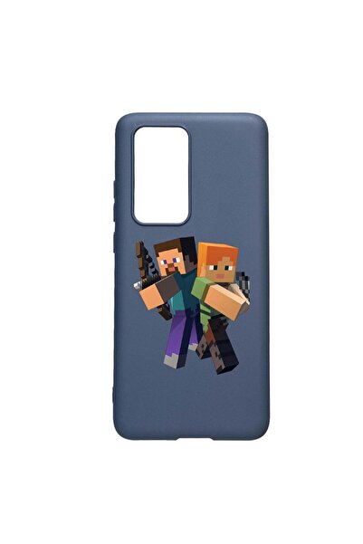 bestcase Θήκη Huawei P40, Minecraft, Ανθεκτική στη φθορά, Αντιολισθητική, Σιλ...