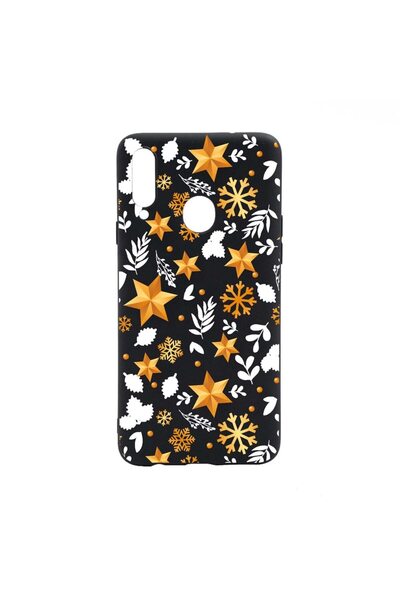 bestcase Силиконов калъф, съвместим с Huawei P20 Lite, есенни цветове, устойч...