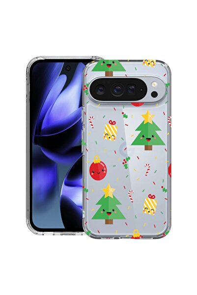 bestcase ¬Æ Husa pentru Google Pixel 10 / Pixel 10 Pro cu Design Xmas Tree, C...
