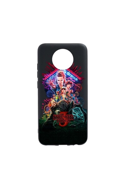 bestcase Husa Silicon Stranger Things, compatibila cu Nokia C20, rezistenta l...