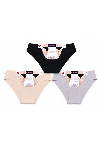 KOKOWEI 12 Pieces Women's seamless panties