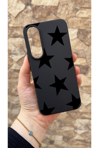 Vip Case Vivo V70 FE 5G Uyumlu Star Silikon Darbe Emici Klasik Korumalı Rubbe...