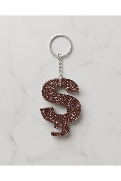 Luvia Accesories Keychain Letter Sh Epoxy Keychain