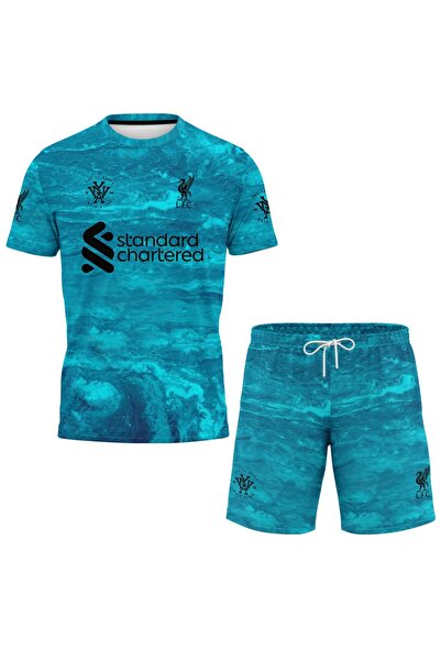 OEM Compleu tricou si pantaloni scurti pentru barbati Liverpool S057