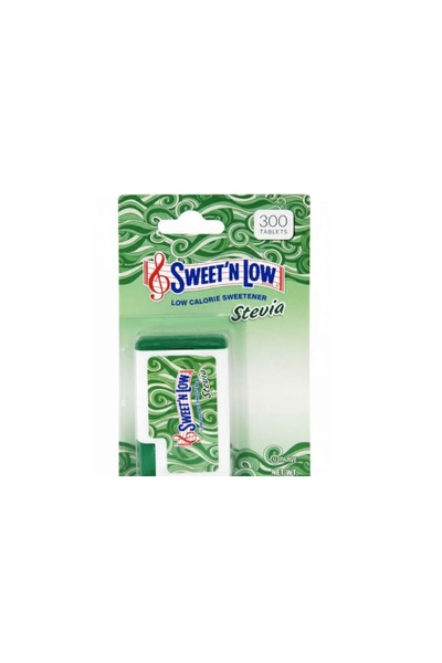 sweet'n low SNL STEVIA 300 TABLETS 12X18G