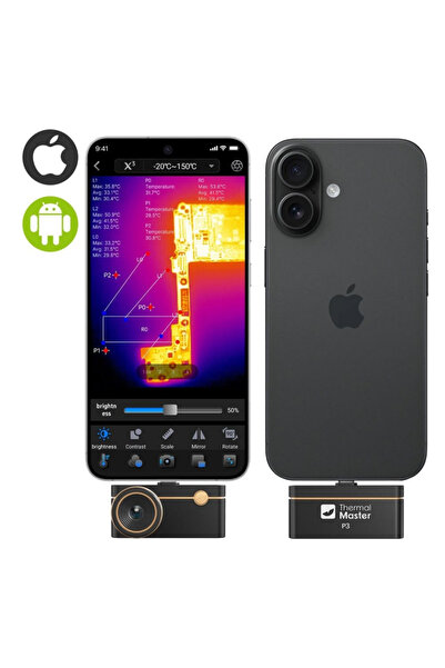 THERMAL MASTER P3 Ios & Android Uyumlu Mobil Termal Kamera