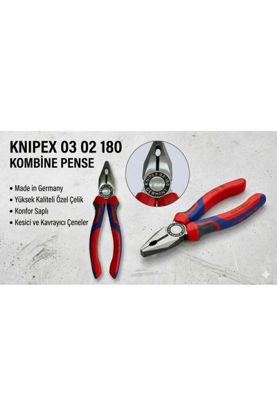 Knipex Ağır Tip Kombine Pense