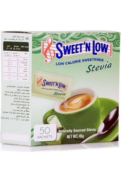 sweet'n low Sweet n Low STEVIA 50 SACHETS 12X40G