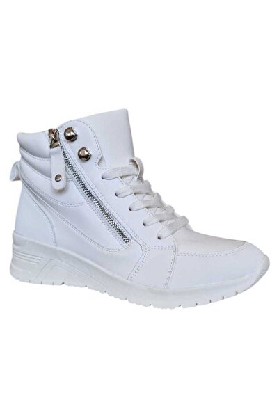 FASHION Women's boots, Fashion, casual style, double closure, with laces and ...