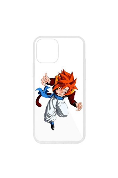 OEM Husa compatibila cu Apple iPhone 12 Silicon Transparenta Model Dragon Bal...