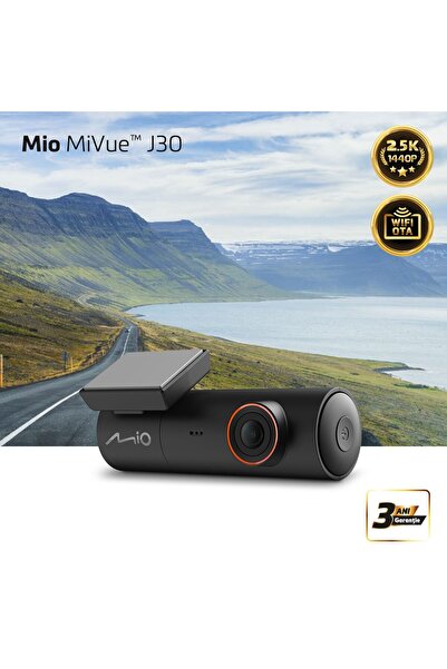 MİO MiVue J30 Car DVR Camera, 2.5K, G-Sensor