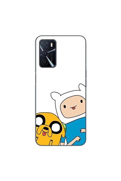 OEM Θήκη συμβατή με Oppo A16 από σιλικόνη gel TPU, μοντέλο Finn και Jake Tongues