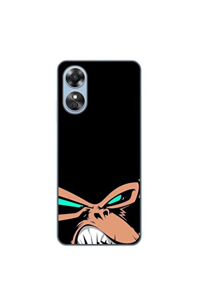 OEM Husa compatibila cu Oppo A17 Silicon Gel Tpu Model Angry Monkey