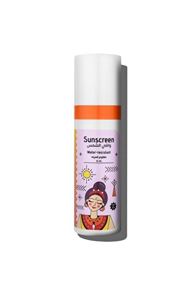 Ashry NATURAL واقي شمس حماية عالية SPF 50