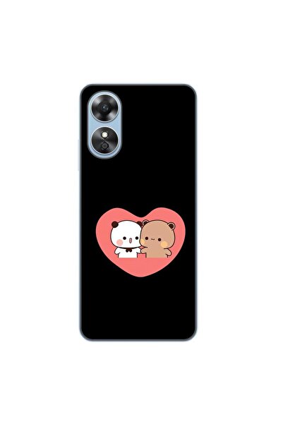 OEM Husa compatibila cu Oppo A17 Silicon Gel Tpu Model Bubu Dudu In Heart
