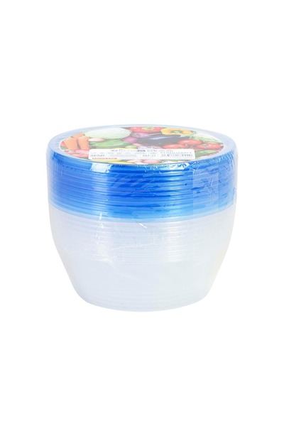 WoOoW Set 11 recipiente alimentare 500 ml cu capace pentru congelator și frig...