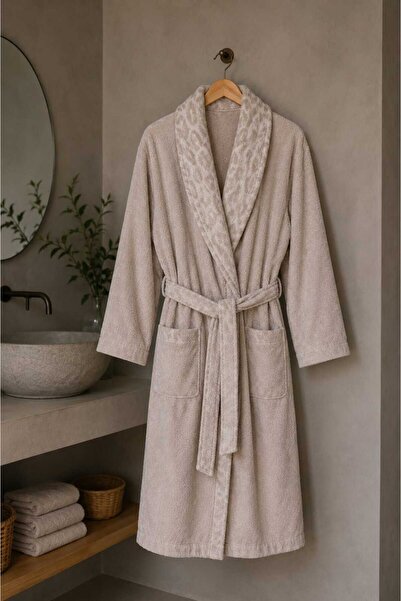 Mela Home |   Dream |   100% Cotton Women's / Men's Unisex Bathrobe - Towel -...