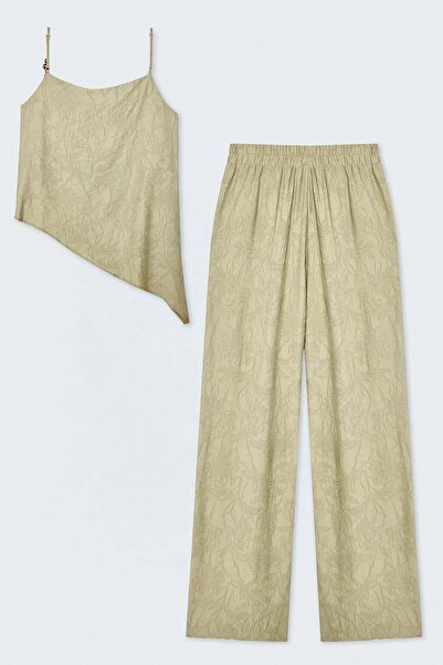 Sateen Leila Set - Khaki