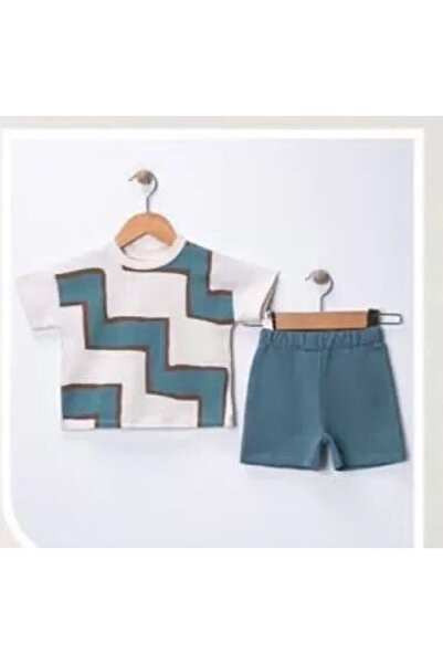 Generic Brand 6/18 Month Geometric Printed Oversize Baby Set