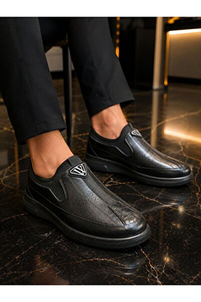 Voyager HAKİKİ DERİ ALTIN SERİSİ SNEAKERS